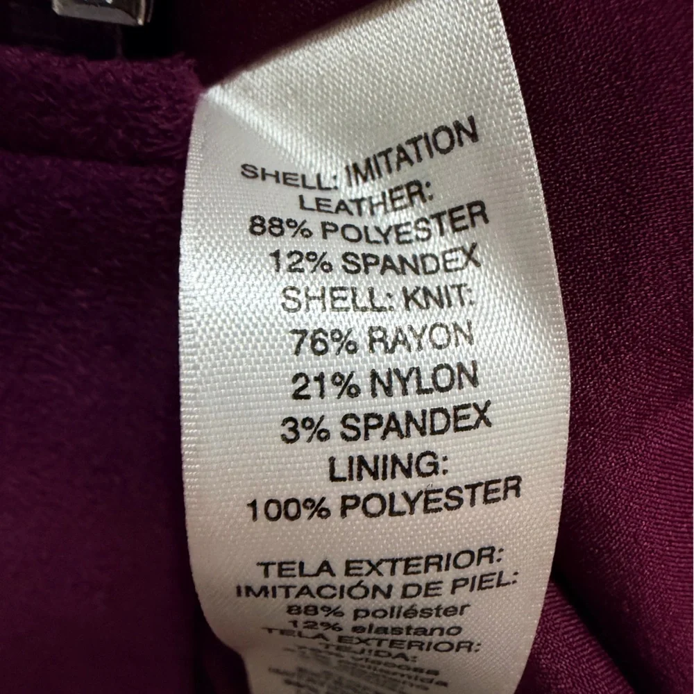 Chico's Vibrant Magenta Bomber Jacket - Picture 5 of 5